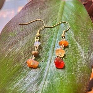 Rock Dangle Earrings